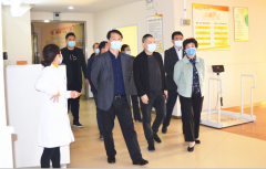 南宁市第五人民医院领导到高峰医院、博锐医院指导工作
